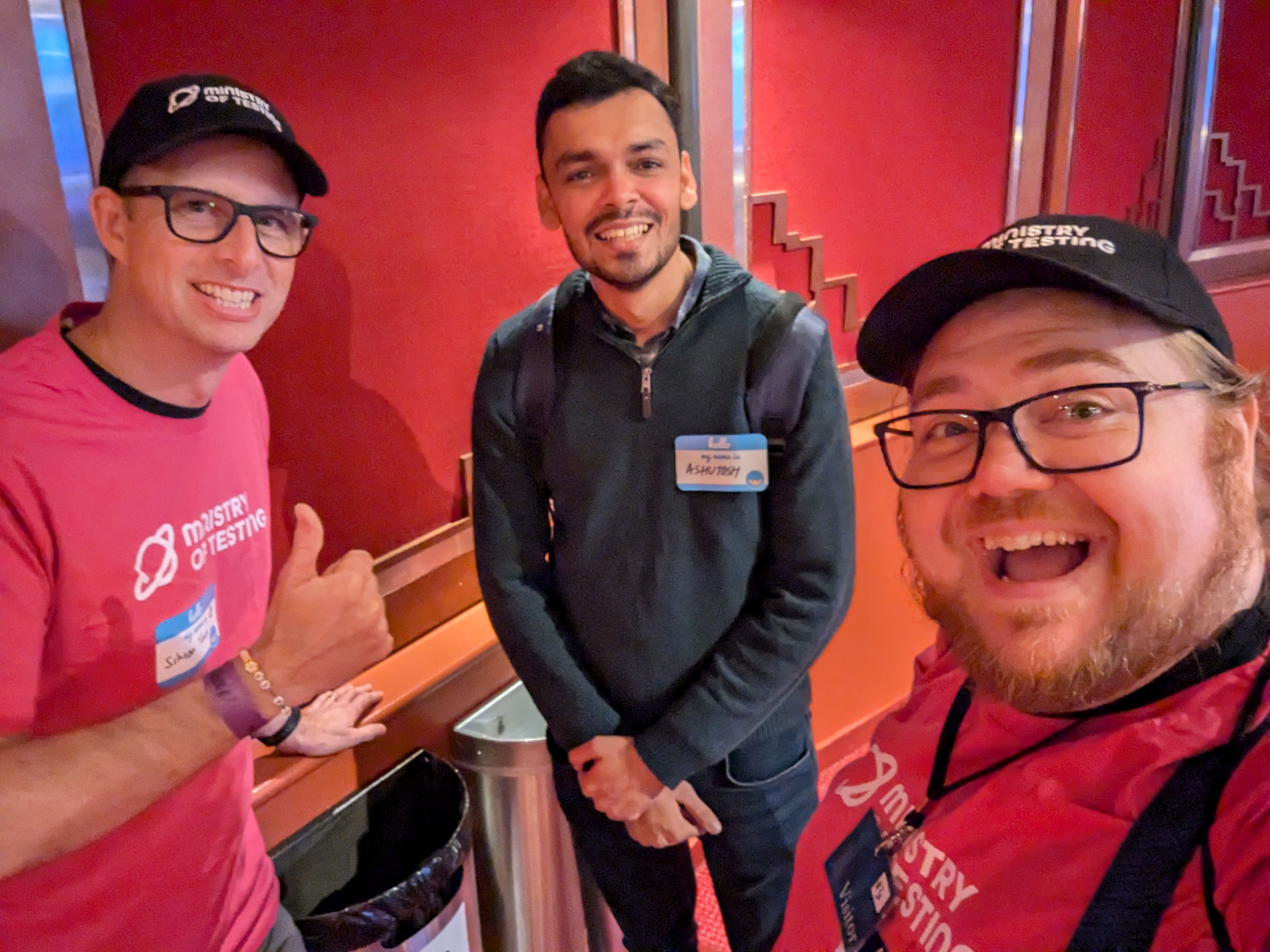 Simon Tomes, Ashutosh Mishra and Ben Dowen