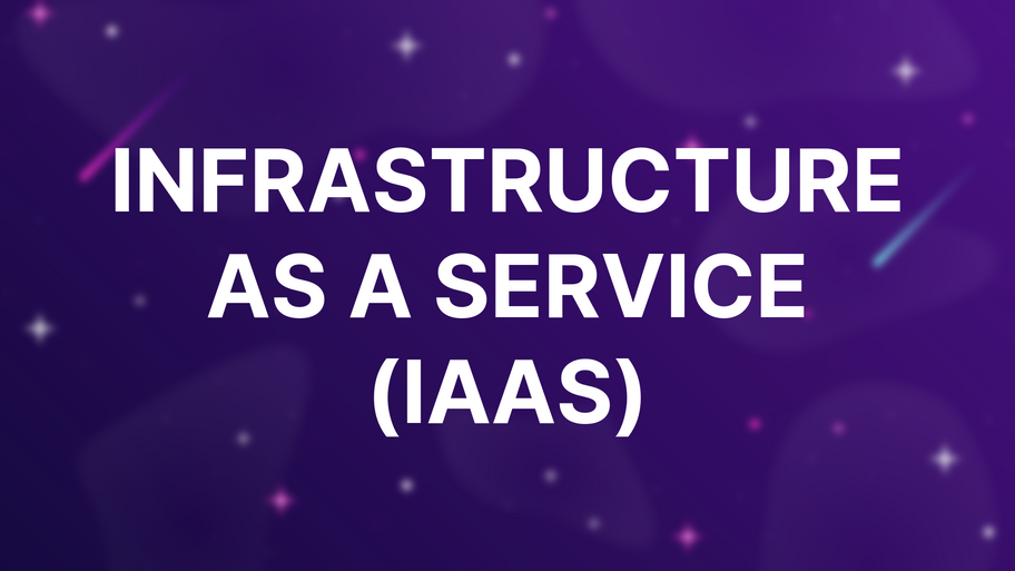Infrastructure as a Service (IaaS) image