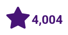 A star and the number 4004 in purple from Ady Stokes profile page  image