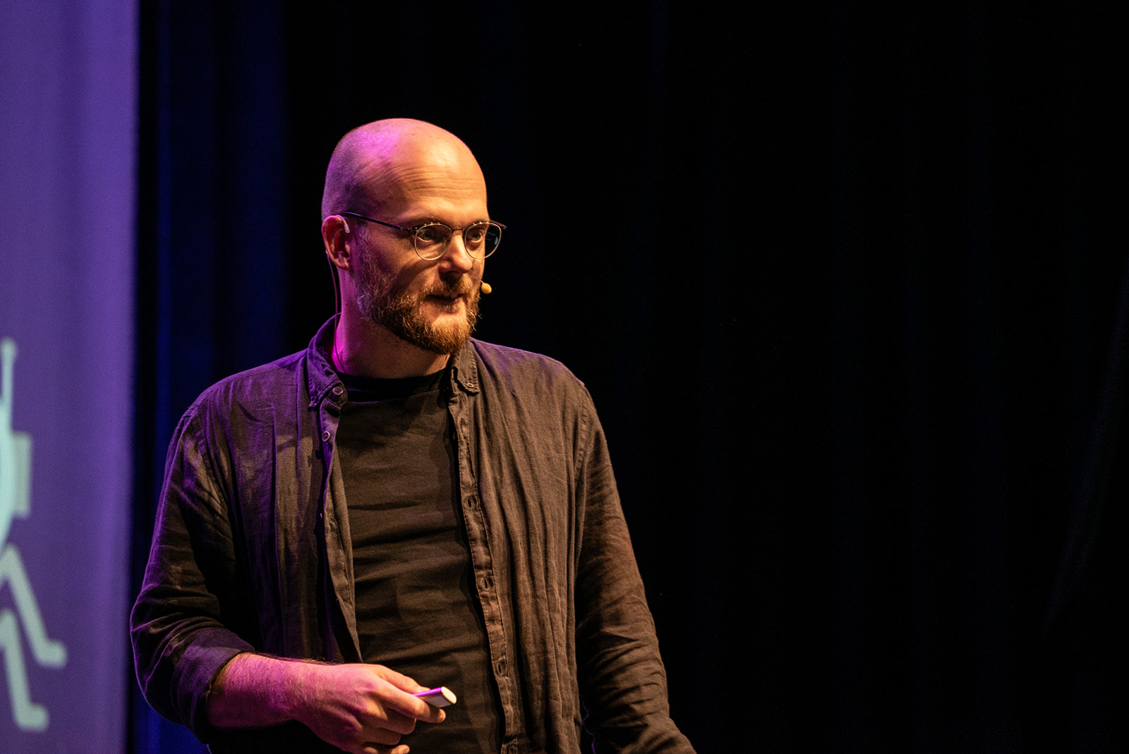 Joep Schuurkes on the MoTaCon stage