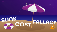 Sunk cost fallacy image