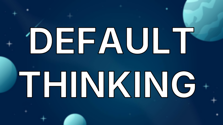 Default thinking  image