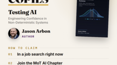 25 Free Copies of Testing AI Book image