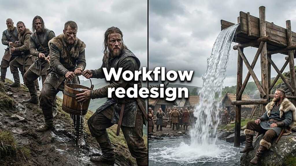 Redesigning Workflows for AI image image
