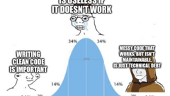 Stop with cleaning code, first make it work! image