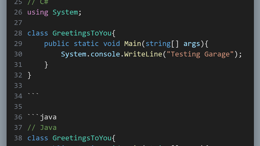 The { } and Lessons I Observed image