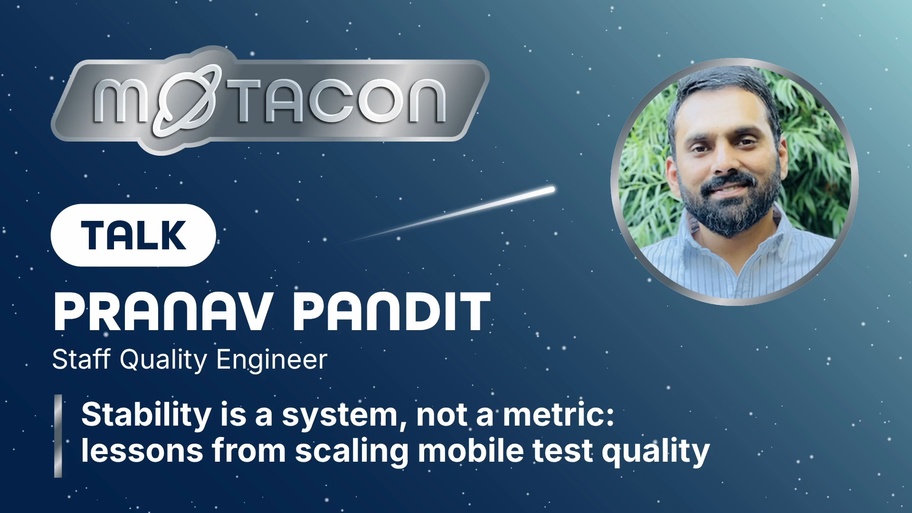 Stability is a system, not a metric: lessons from scaling mobile test automation image