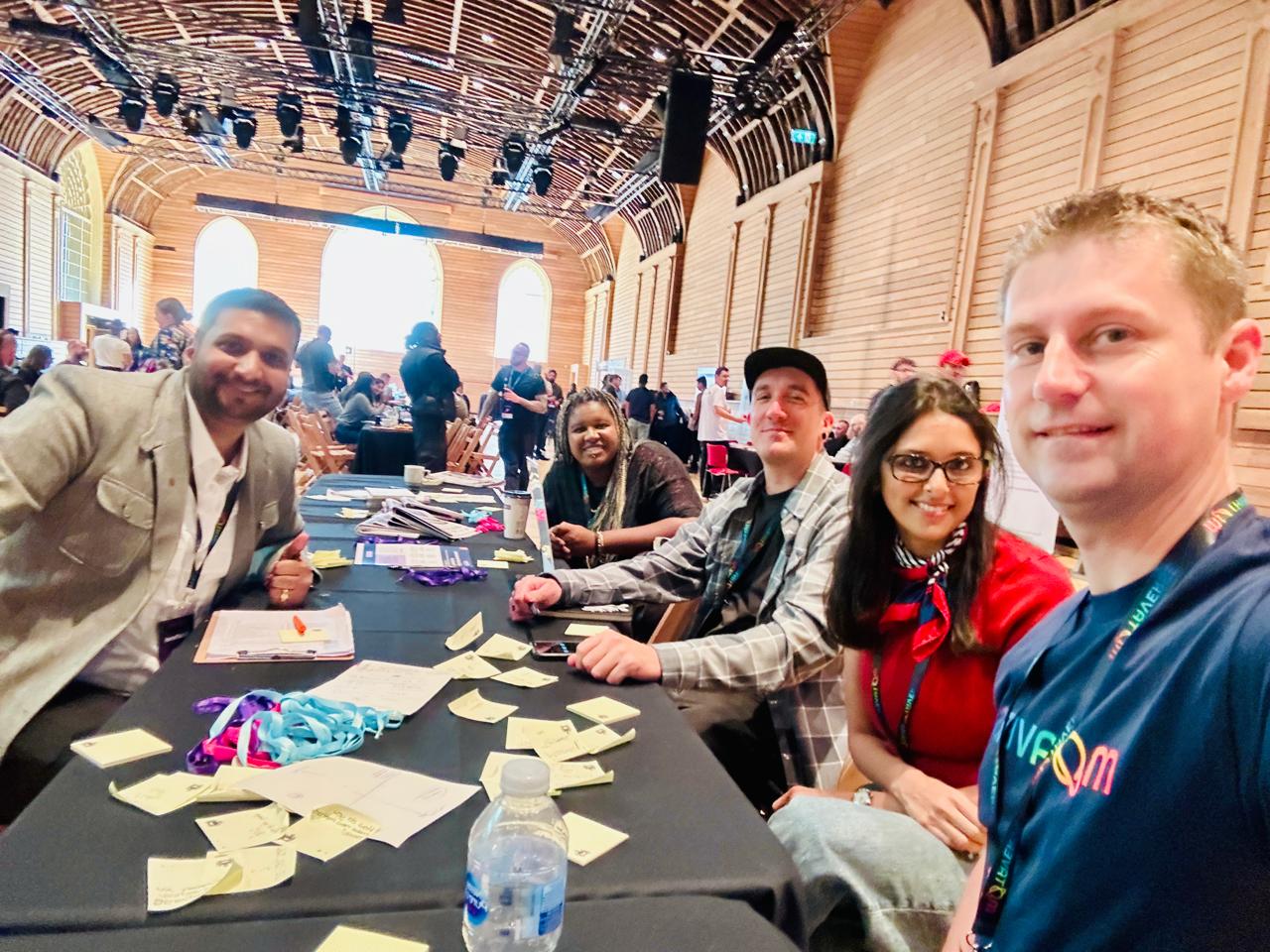 The last lean coffee discussion - Fun, Laugh, Timer!