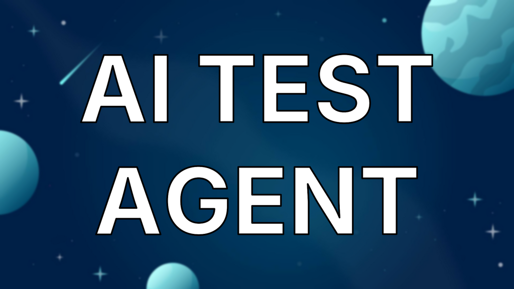 AI test agent image