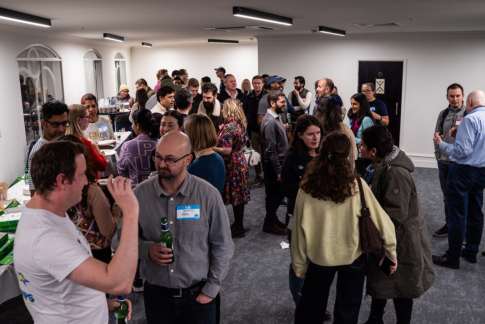 Quality people chattering away at MoT London