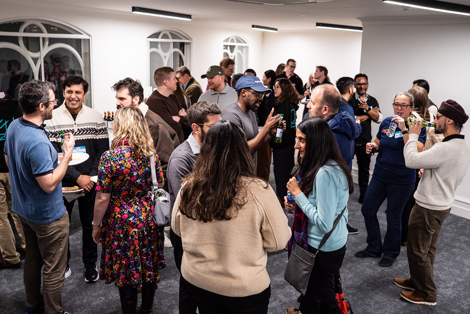 Quality people chattering away at MoT London