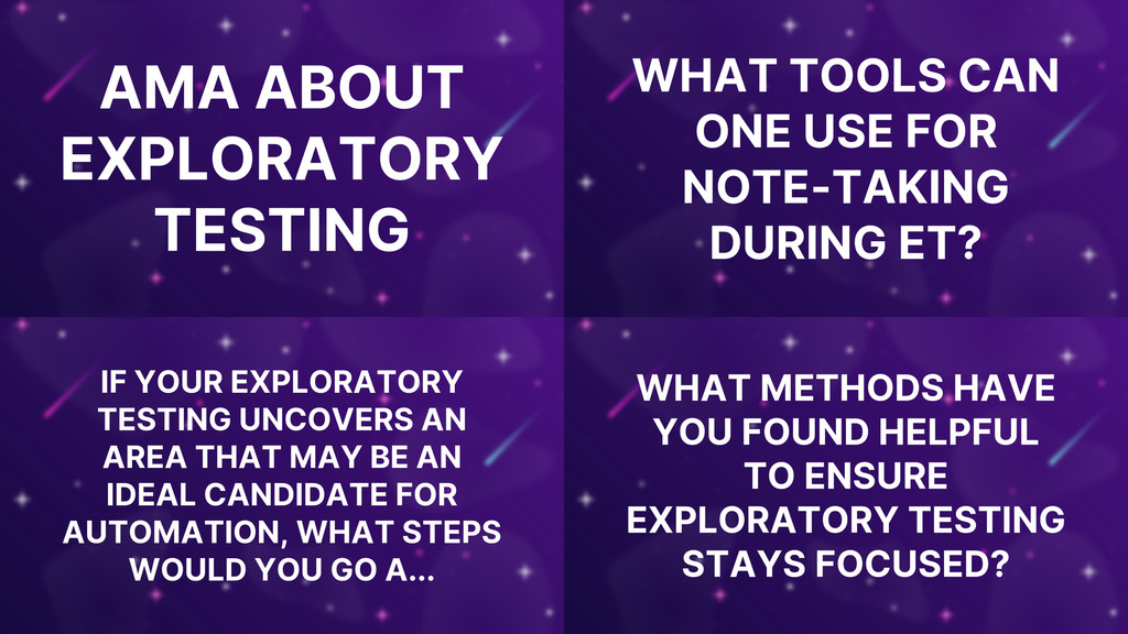 AMA about Exploratory Testing image