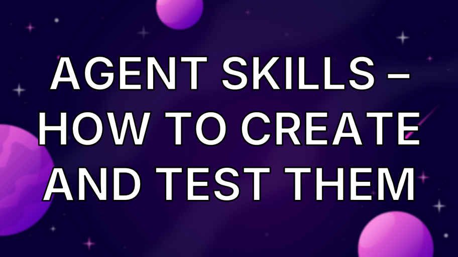 Agent Skills – how to create and test them image