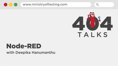 Deepika showcases how Node-RED simplifies testing IoT gateway devices using a flow-based visual programming tool image